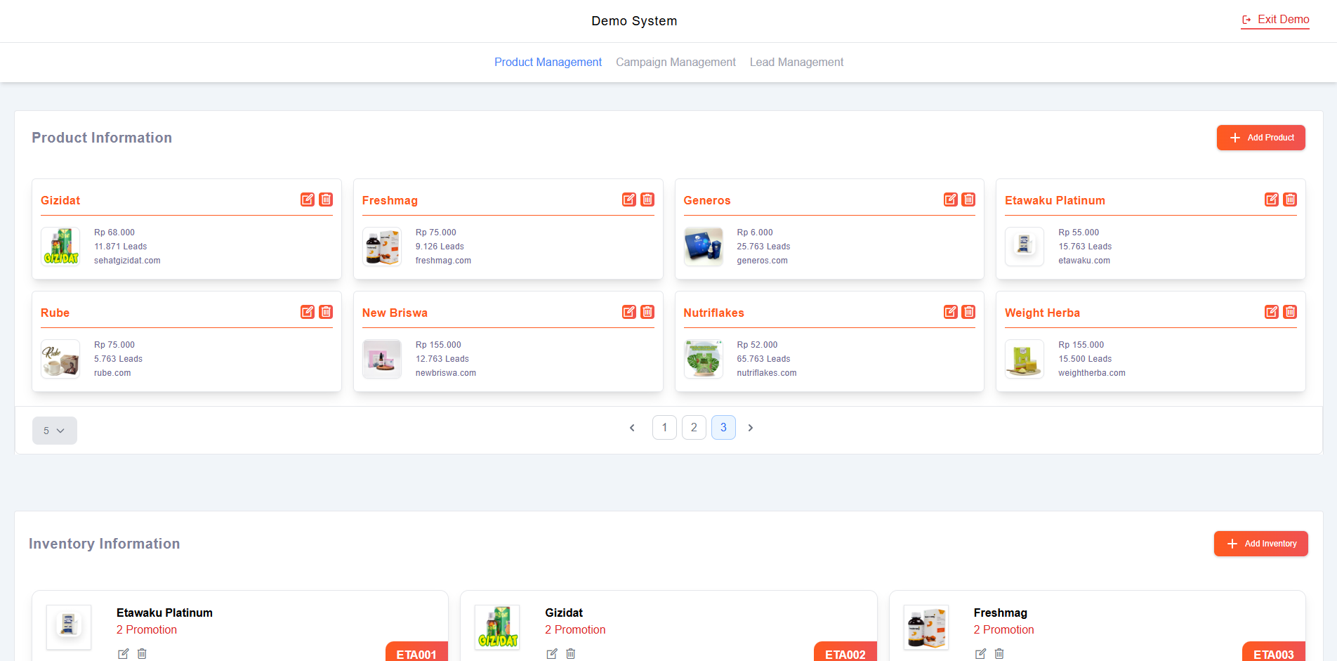 Dashboard Preview